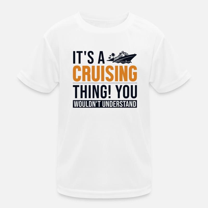 Es ist eine Kreuzfahrt-Sache, Kreuzfahrtpassagiere Kinder Funktions-T-Shirt