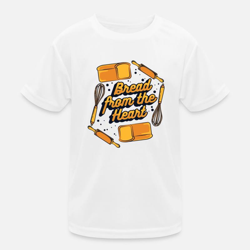 Bread From The Heart Bread Dough Bread Maker Kids Functional T-Shirt