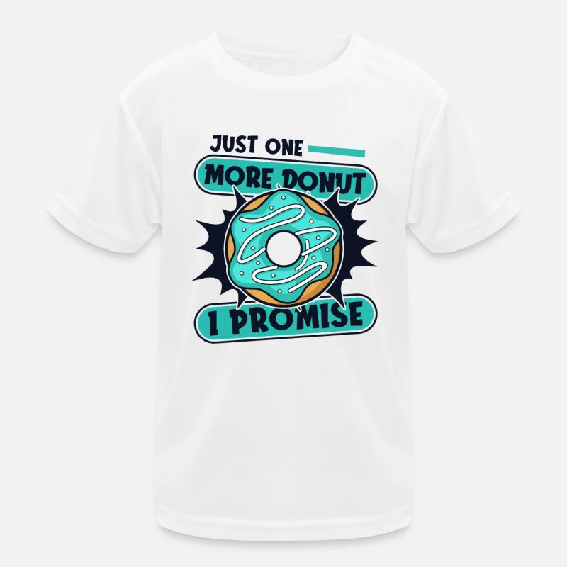 Juste un beignet de plus que je promets beignet glacé T-shirt sport Enfant