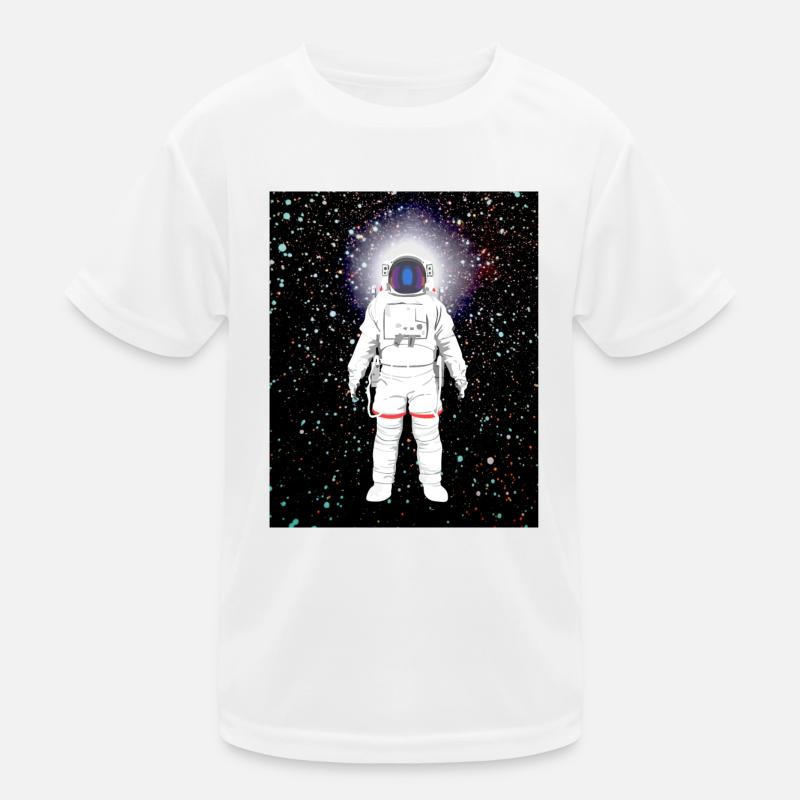 Space Man Astronaut Kids Functional T-Shirt