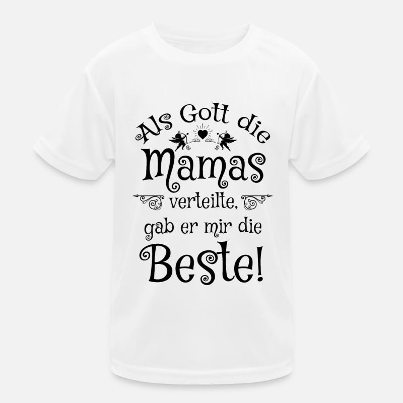 Die Beste Mama Kinder Funktions-T-Shirt
