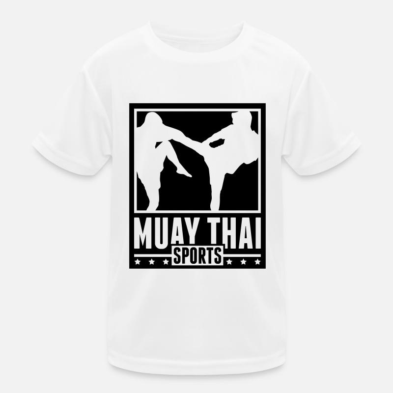 muay_thai_sports_tt1 Kinder Funktions-T-Shirt