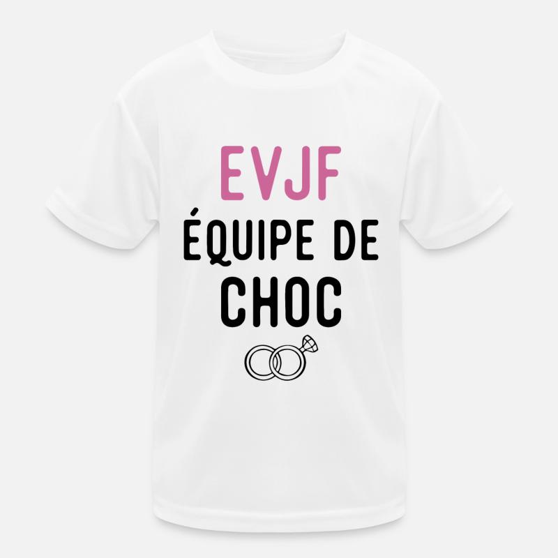 équipe de choc evjf T-shirt sport Enfant