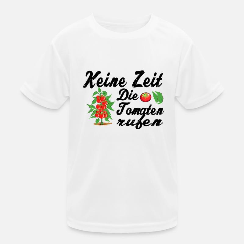 Tomate Kinder Funktions-T-Shirt