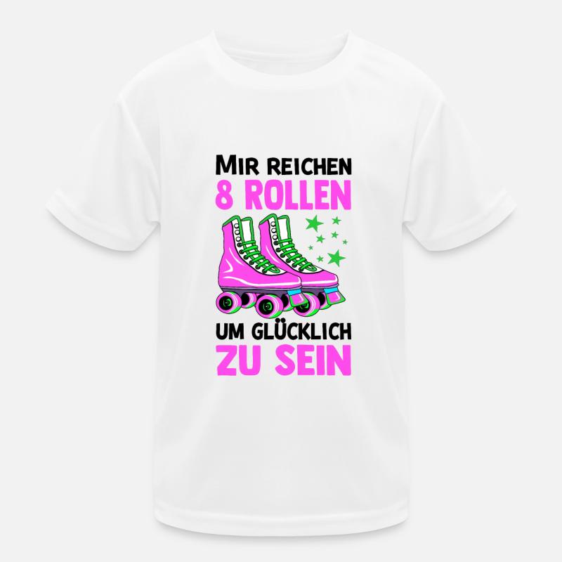 Rollschuhe Kinder Funktions-T-Shirt
