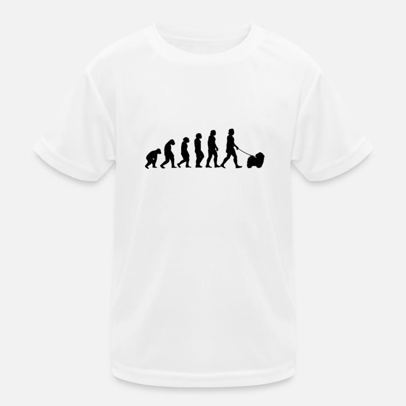 Havanese Evolution Domestic Dog Gift Kids Functional T-Shirt