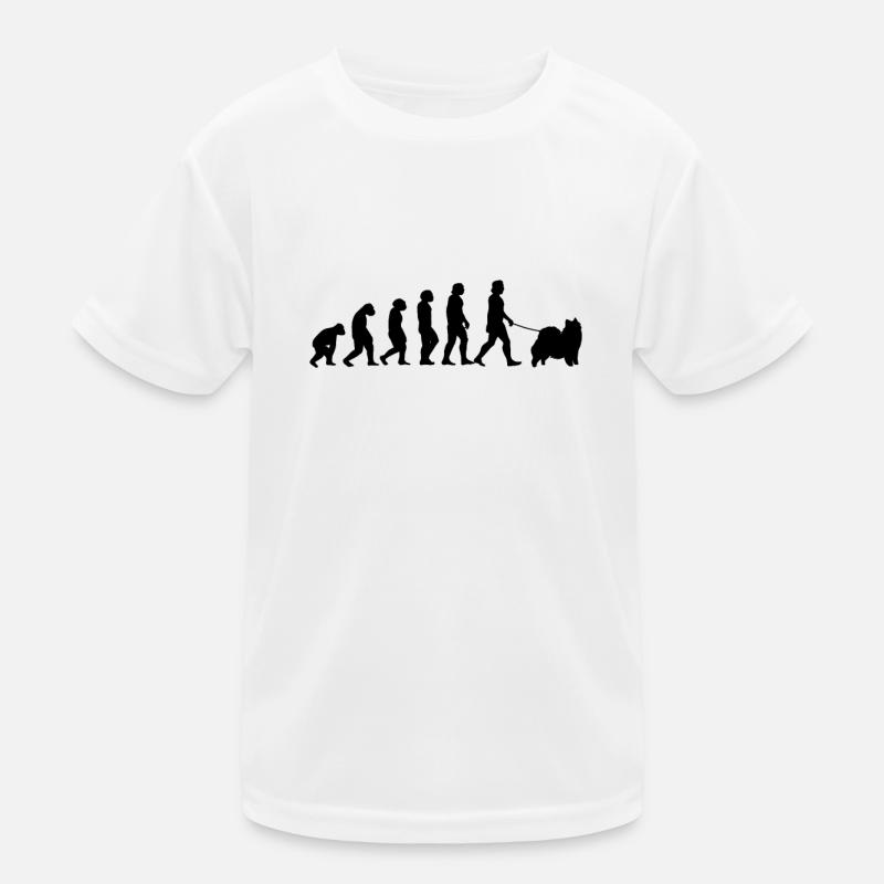 Eurasier Evolution Spitz Dog Gift Kids Functional T-Shirt