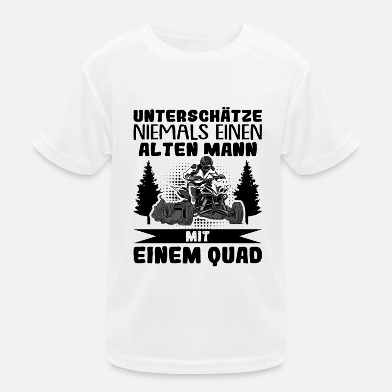 Quad Kinder Funktions-T-Shirt