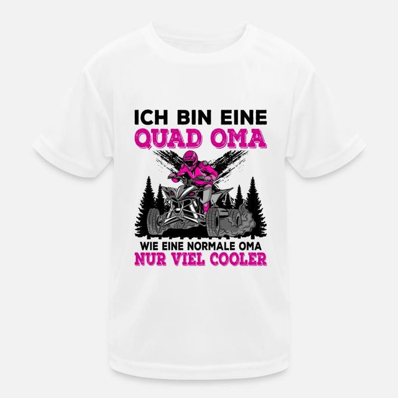 Quad Kinder Funktions-T-Shirt