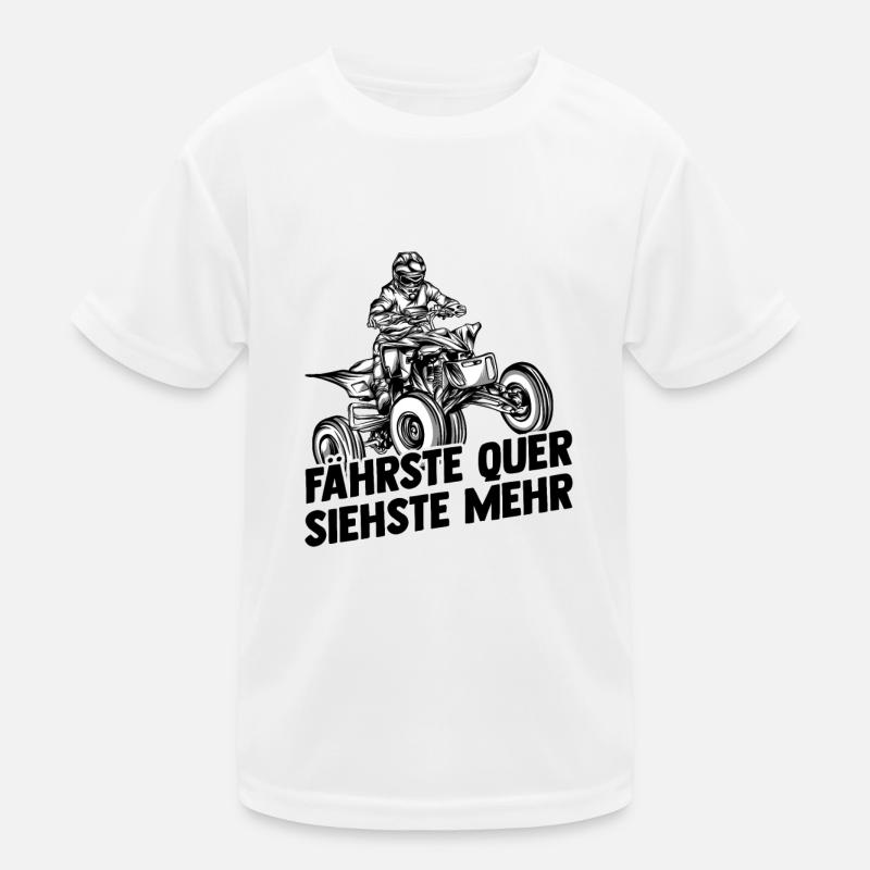 Quad Kinder Funktions-T-Shirt