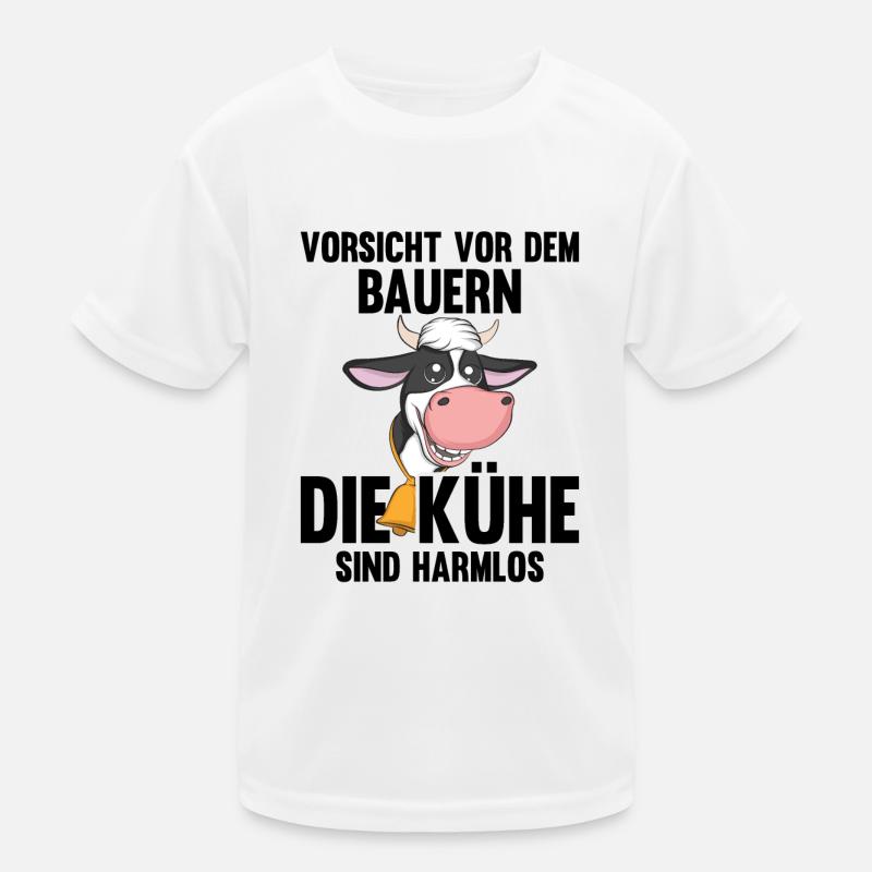 Kuh Kinder Funktions-T-Shirt