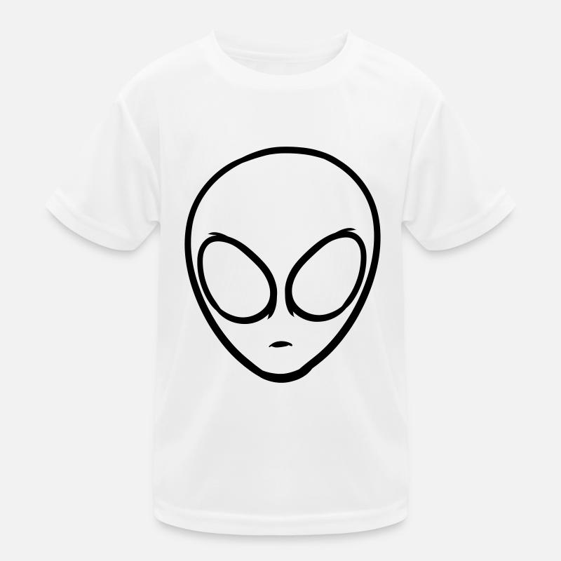 Alien / Tête d’extraterrestre T-shirt sport Enfant