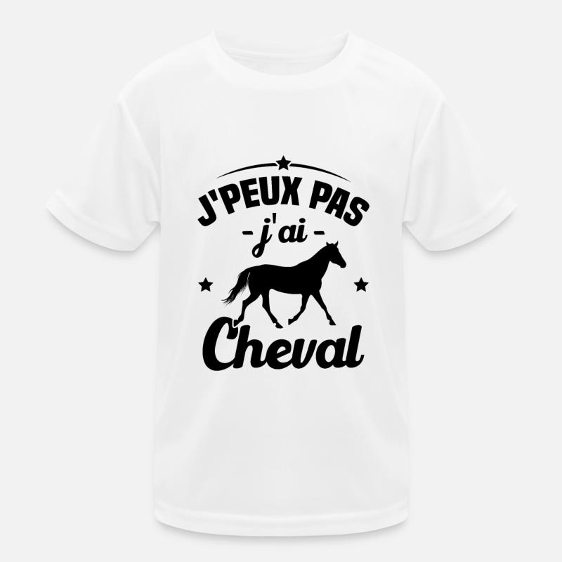 J'peux pas j'ai cheval T-shirt sport Enfant