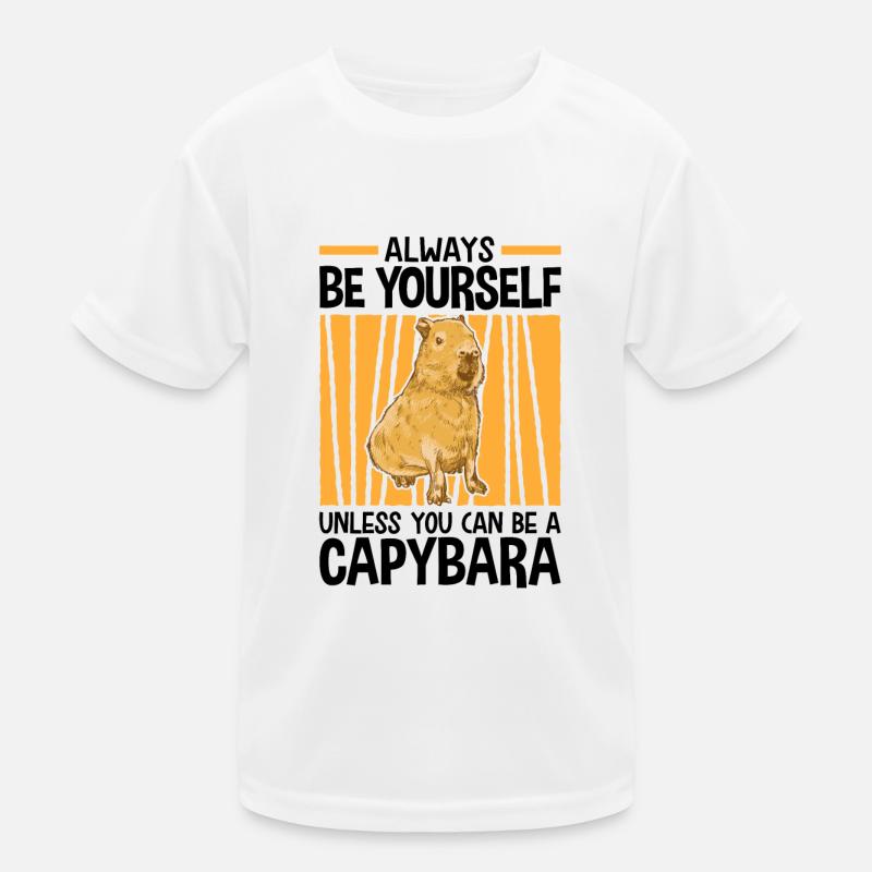 Be a Capybara South America capybara capybara Kids Functional T-Shirt