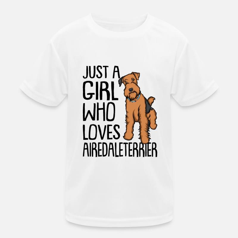 Airedale Terrier T-shirt sport Enfant