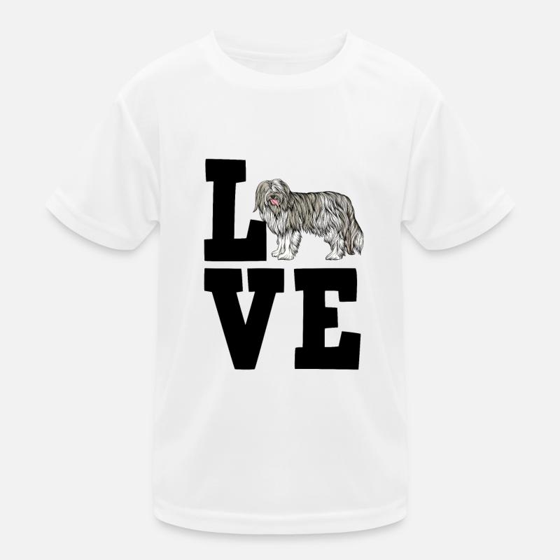 Collie barbu T-shirt sport Enfant