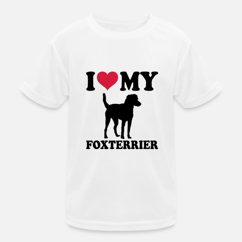 Fox terrier Kids Functional T-Shirt