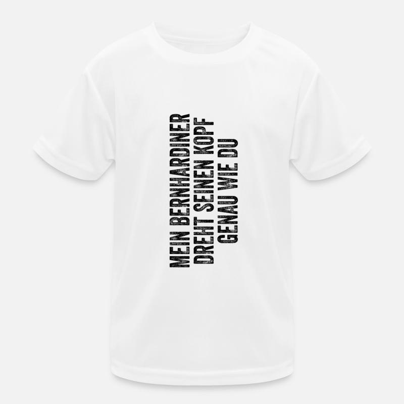 Bernhardiner Kinder Funktions-T-Shirt