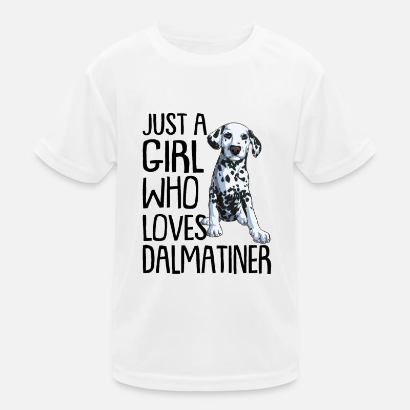 Dalmatiner Kinder Funktions-T-Shirt