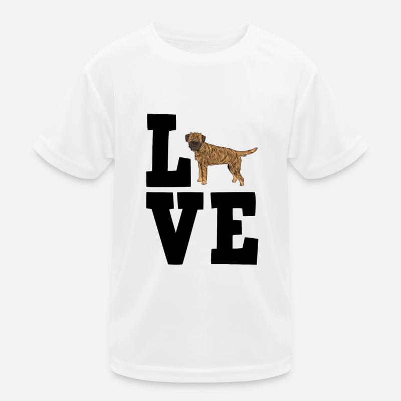Border Terriers T-shirt sport Enfant