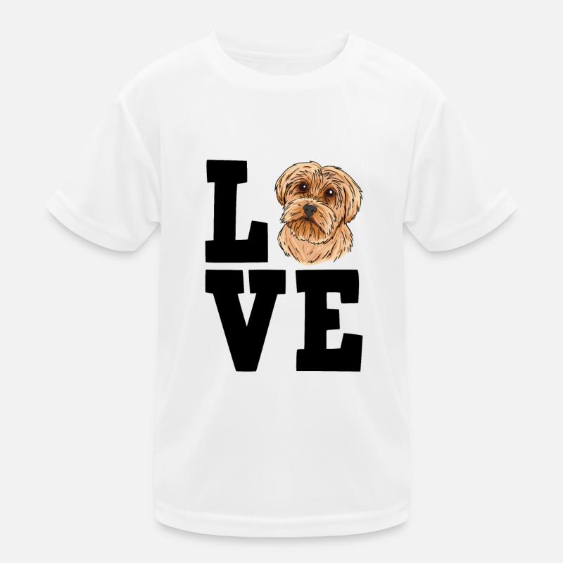 Yorkshire Terrier Kinder Funktions-T-Shirt