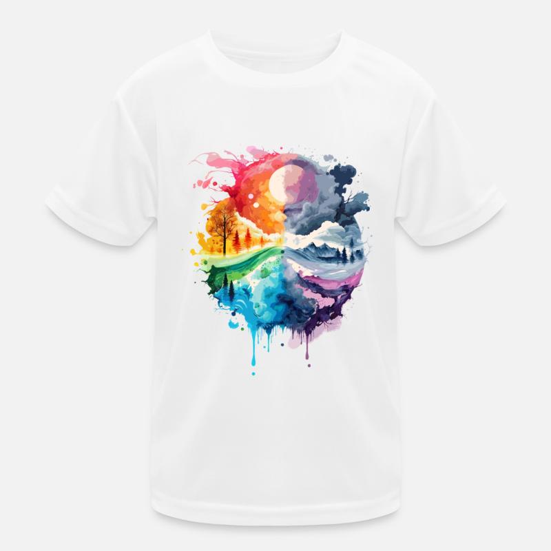 Changement climatique T-shirt sport Enfant