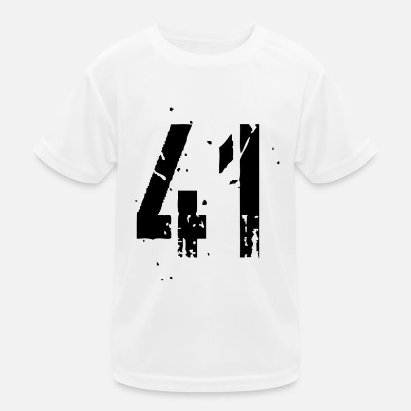 41 Nombre 41 T-shirt sport Enfant