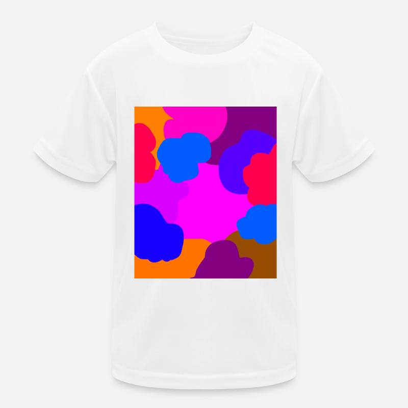 Clouds Kids Functional T-Shirt