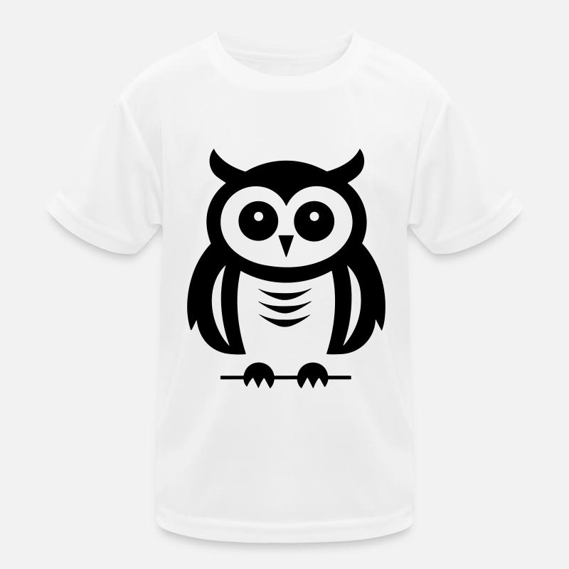Steinkauz Kinder Funktions-T-Shirt