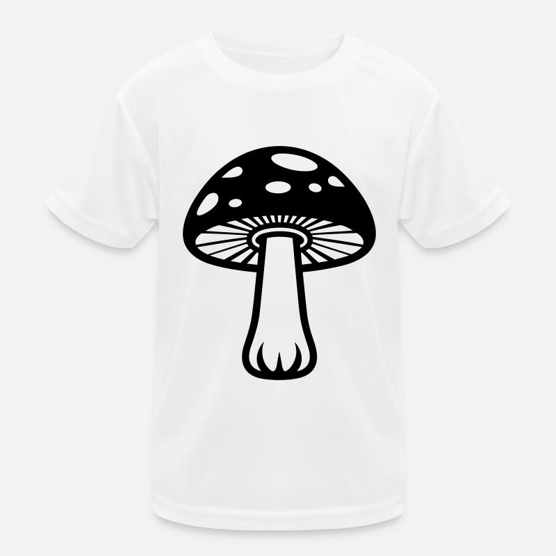 champignon T-shirt sport Enfant