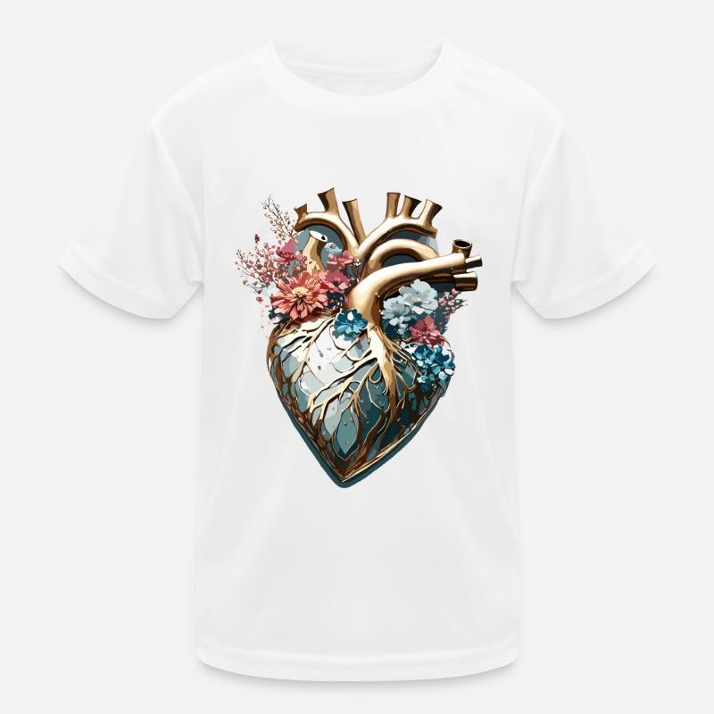 Herz / Muttertag / Liebe / Feiertage / Love Kinder Funktions-T-Shirt