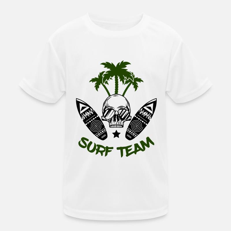 surf team Kinder Funktions-T-Shirt