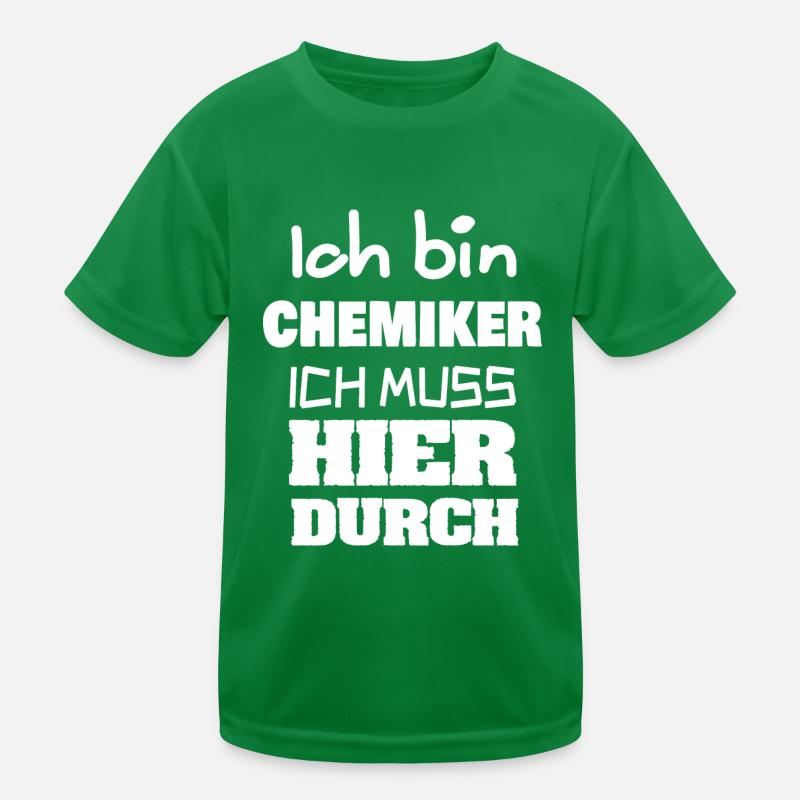 Chemiker als Beruf Kinder Funktions-T-Shirt