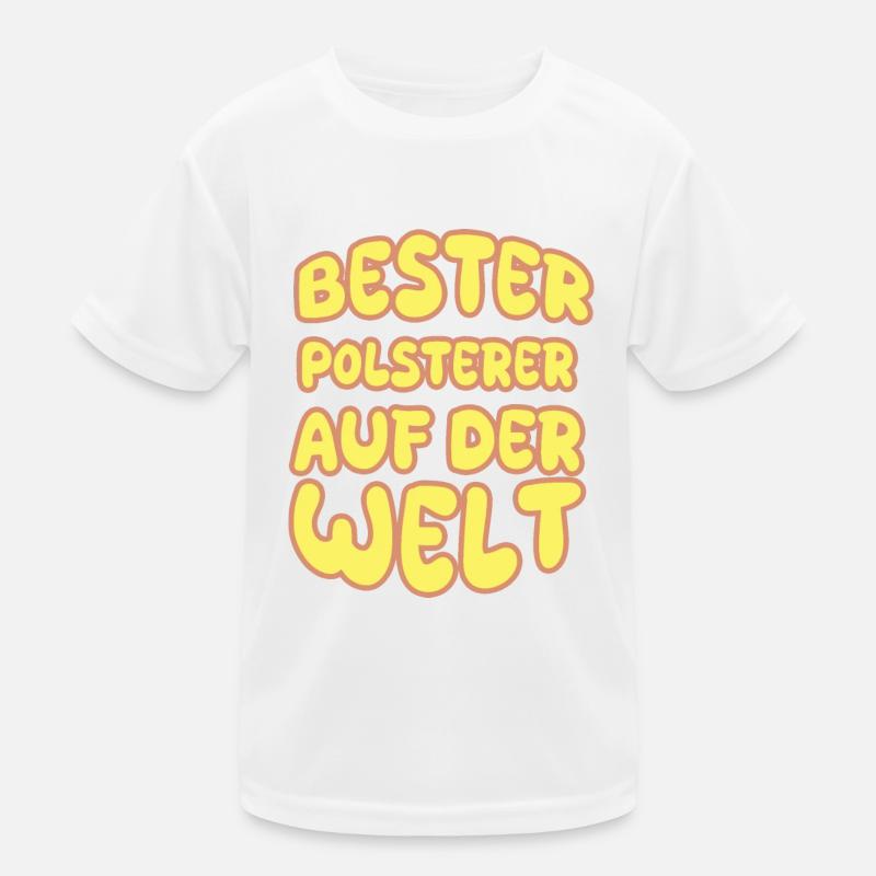 Tapissier comme vocation T-shirt sport Enfant