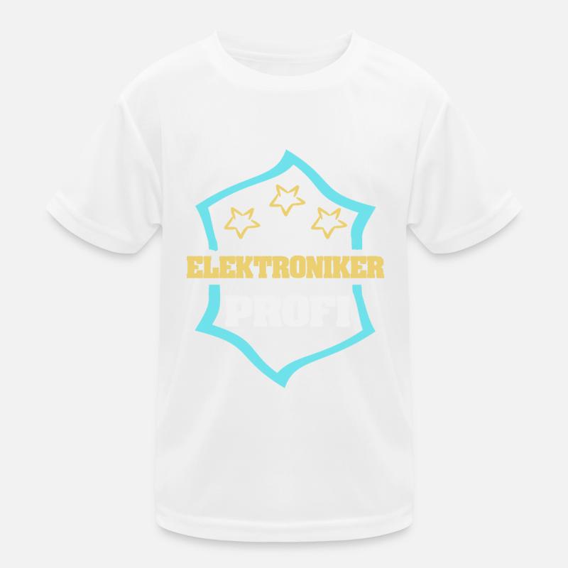 Cadeau pour technicien en électronique T-shirt sport Enfant