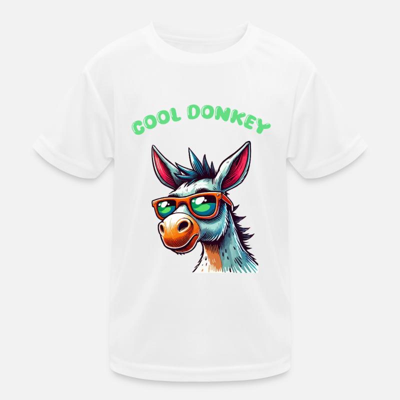 Donkey Comic Cool Kids Functional T-Shirt