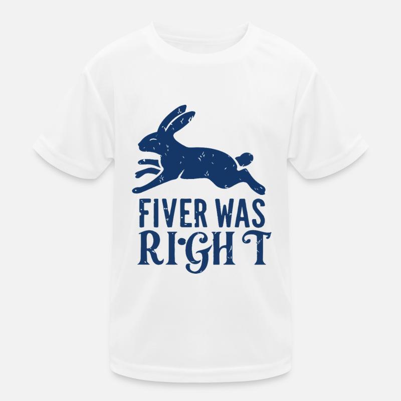 FIVER HATTE RECHT Kinder Funktions-T-Shirt