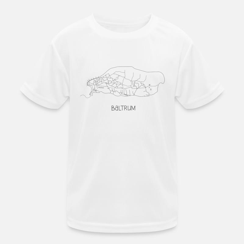 Baltrum. Kinder Funktions-T-Shirt