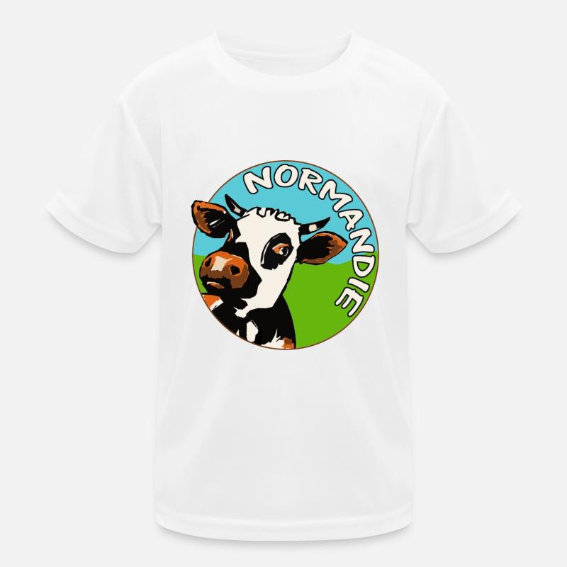Vache Normande T-shirt sport Enfant