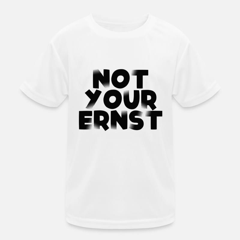 not your ernst Kinder Funktions-T-Shirt
