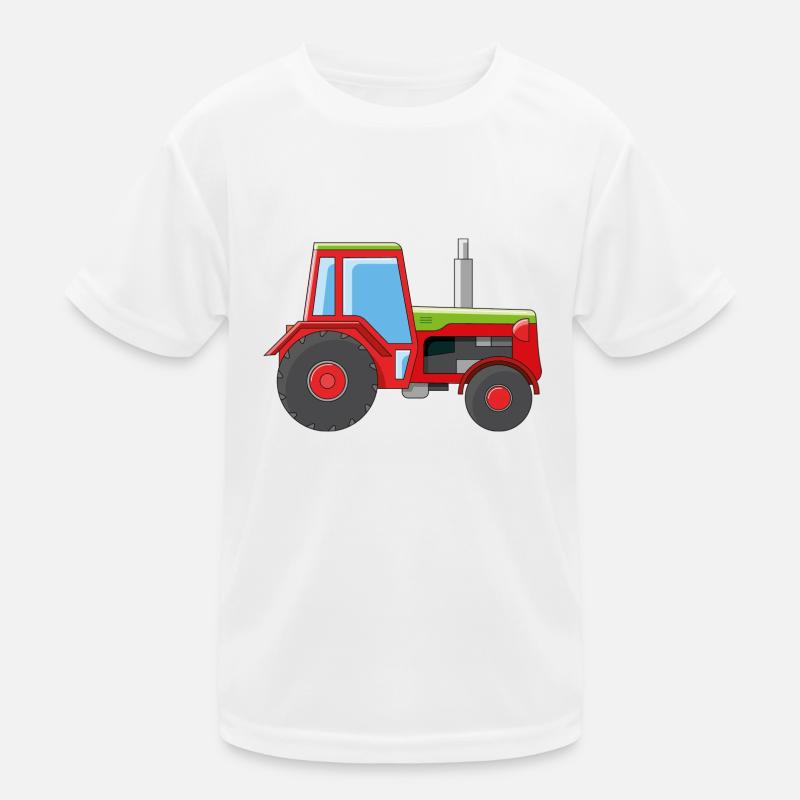 Red Tractor Kids Functional T-Shirt