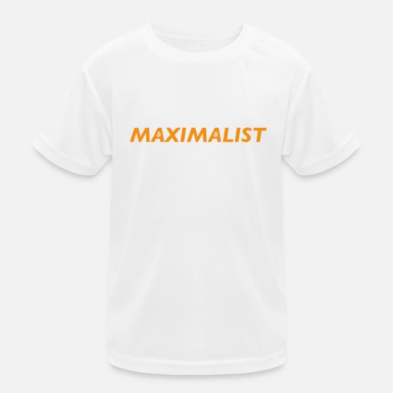 Bitcoin Maximaliste T-shirt sport Enfant