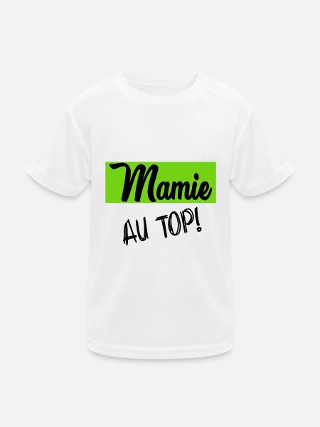 GRANNY. MOTHER'S DAY. HAPPY GRANNY'S DAY. I LOVE YOU - Kids Functional T-Shirt - white - Front