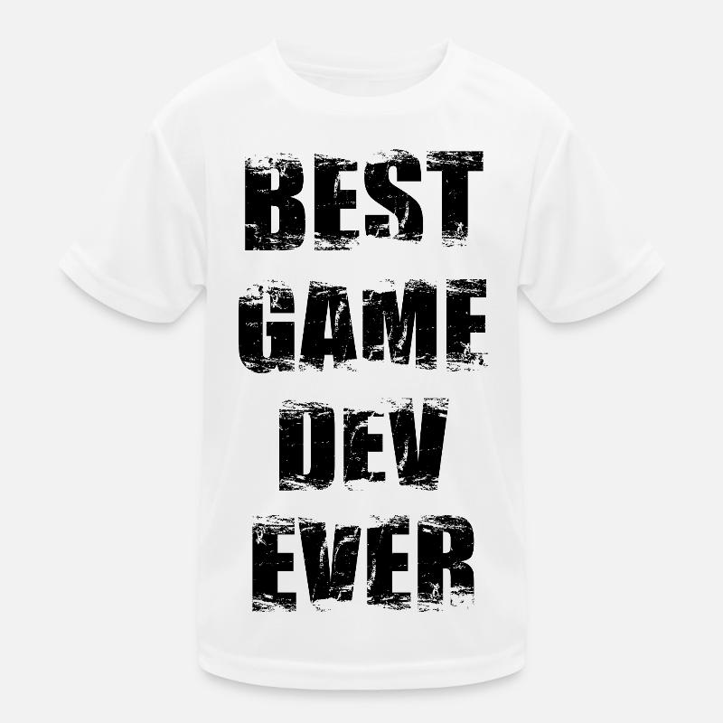 Bester Spieleentwickler aller Zeiten Kinder Funktions-T-Shirt