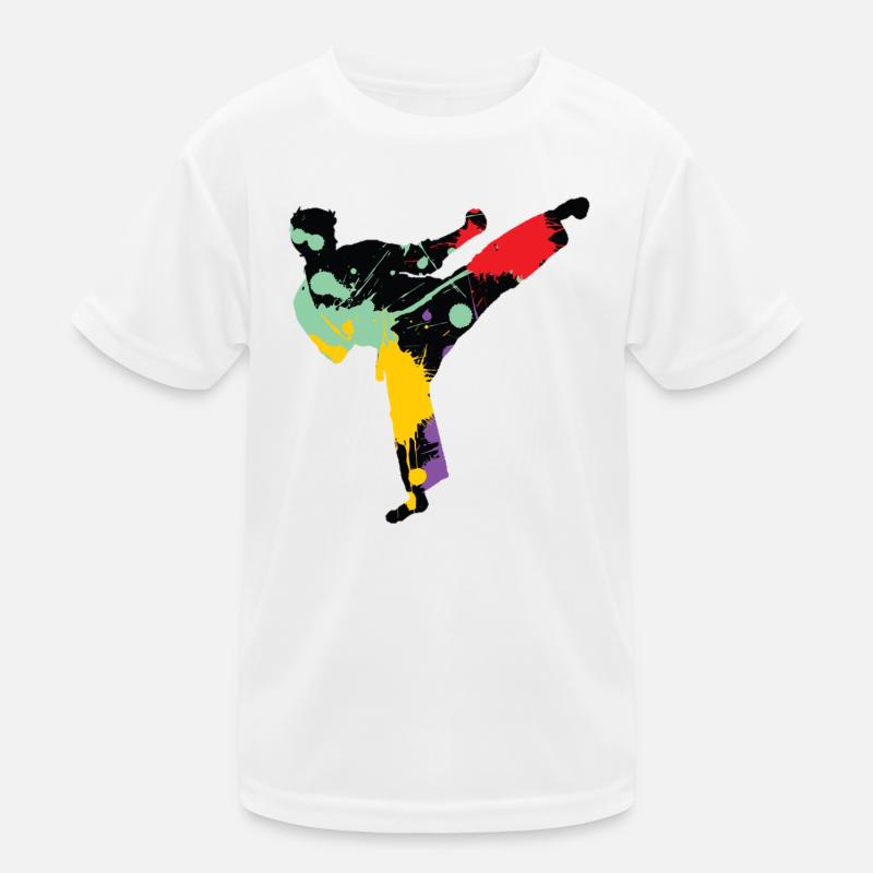 Karate Kinder Funktions-T-Shirt