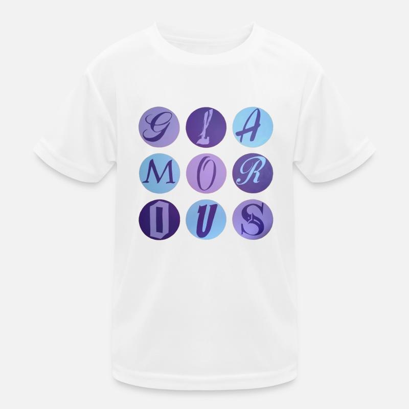 Points glamour T-shirt sport Enfant