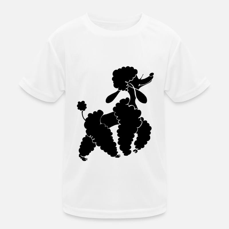 caniche T-shirt sport Enfant