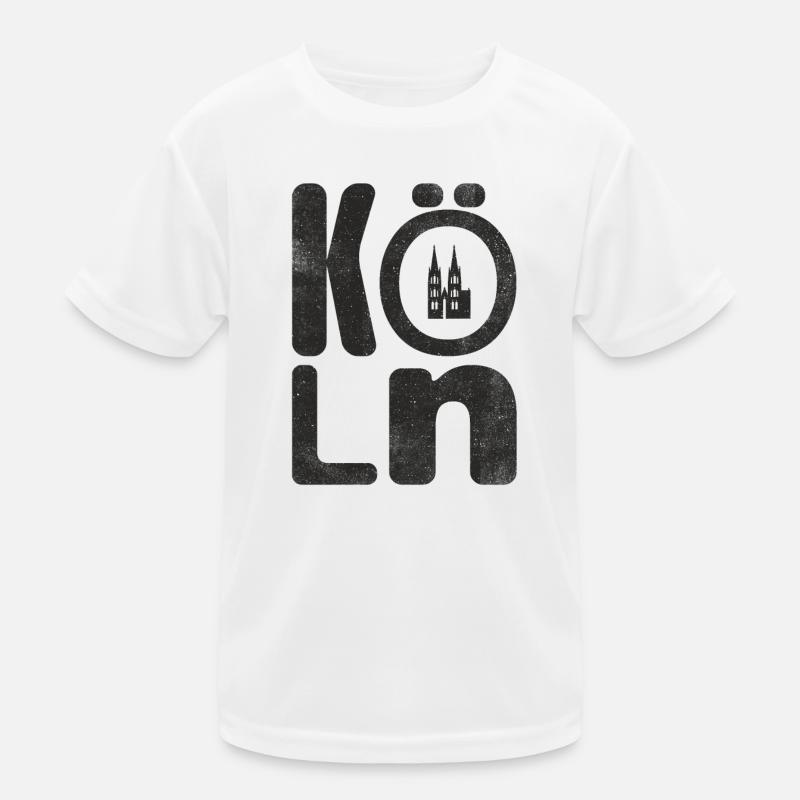Cologne Carnival Souvenir Carnival Design Cologne Kids Functional T-Shirt