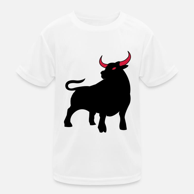 stier_02 Kinder Funktions-T-Shirt