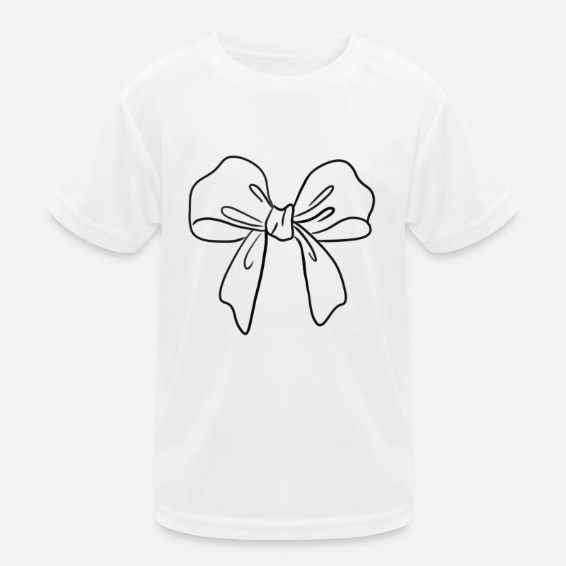 Sød sløjfe Funktionsshirt til børn